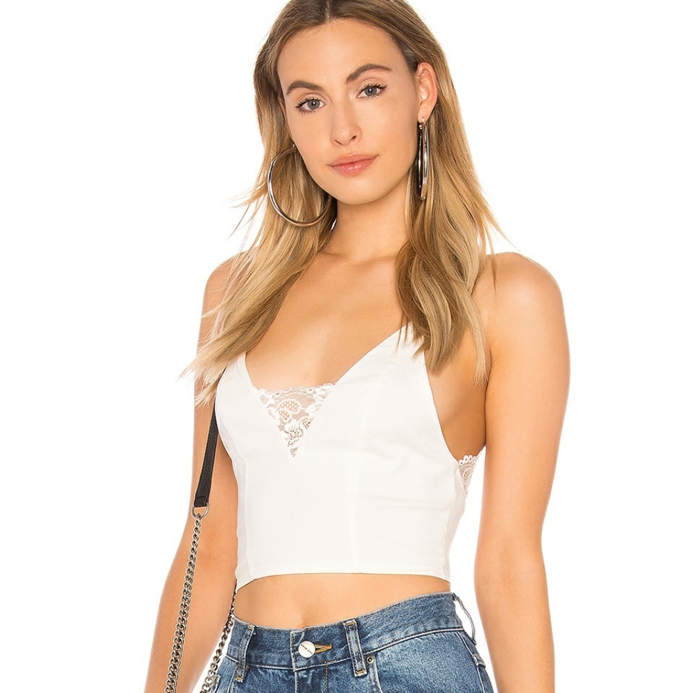 Free People The Century Brami Lace Back Bralette